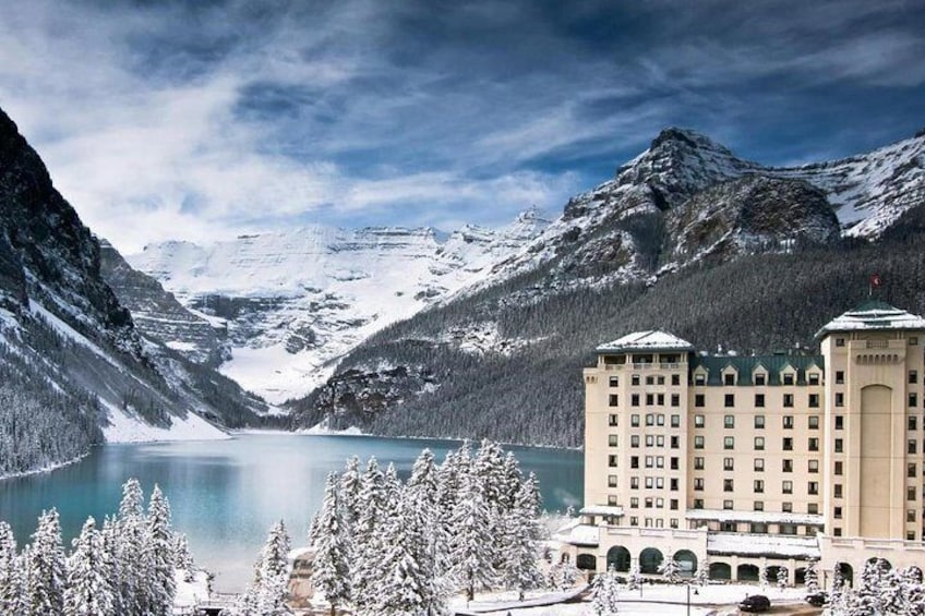 Lake Louise Winterland from Banff