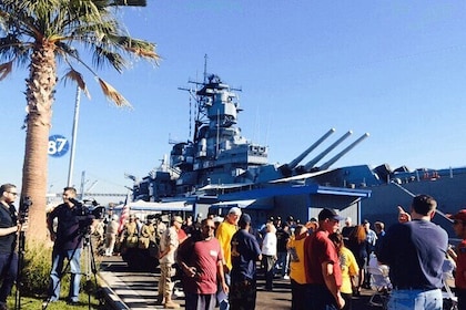 Los Angeles Battleship USS Iowa Experience with private transfers