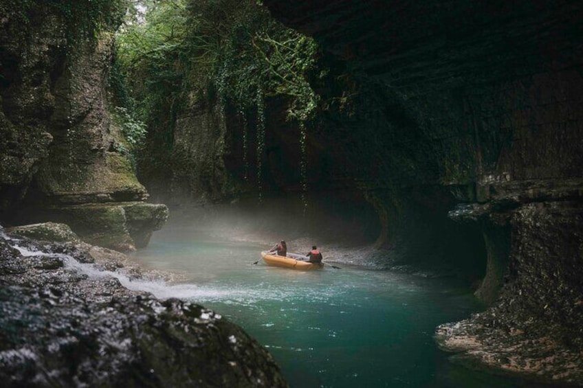 Explore Georgia's Must-Visit Places: Private Canyon and Cave Tour