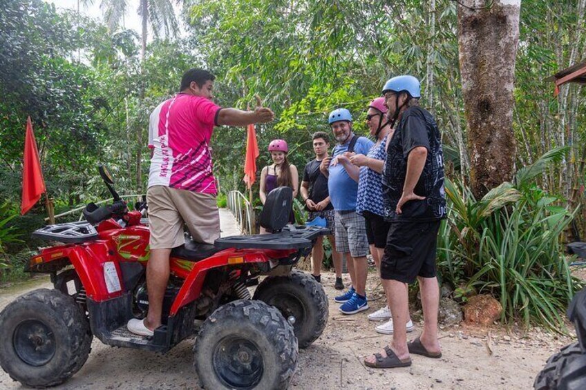 Khaolak Elephant Sanctuary Tour with ATV Bike with Lunch