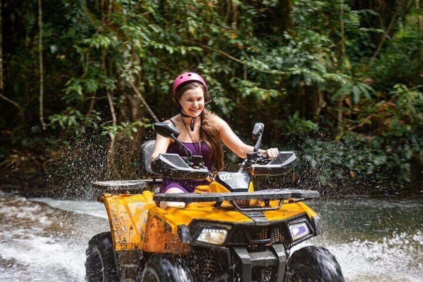 Twilight Adventure: 1-hour ATV Quad & Dinner Delights