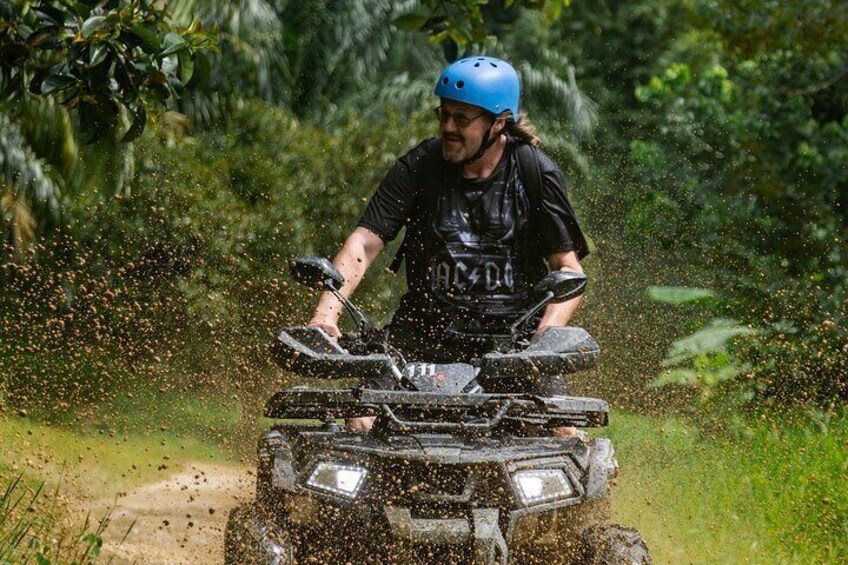 Twilight Adventure: 1-hour ATV Quad & Dinner Delights