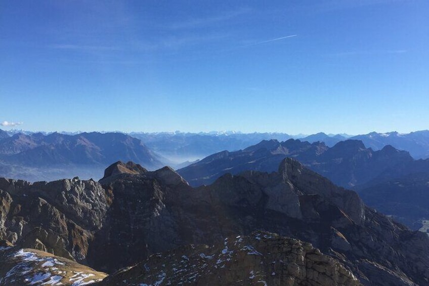 Private Winter Day Trip to Appenzell Mountain Säntis with Pick-up