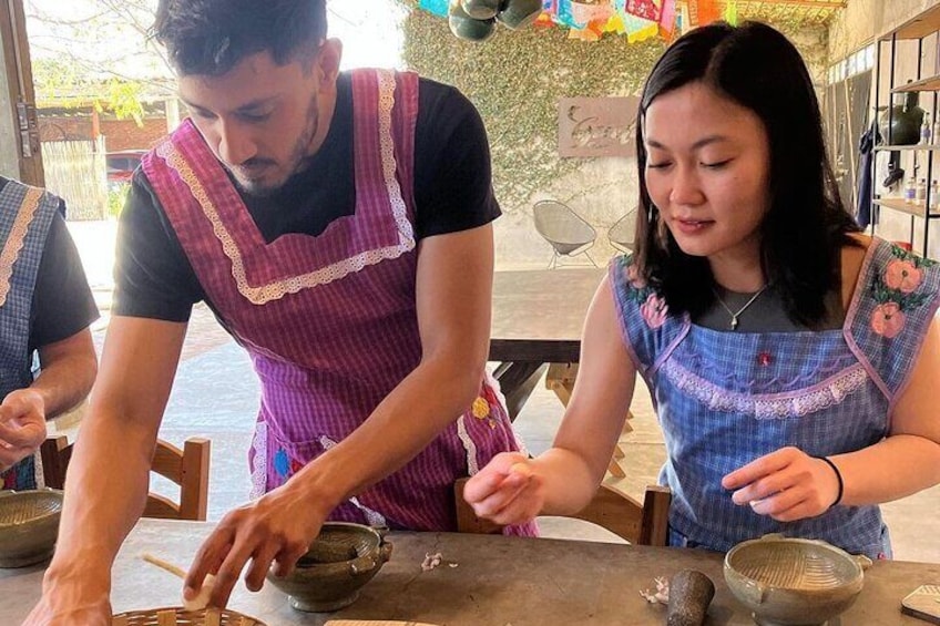 Private Cooking Class of Original Oaxacan Food