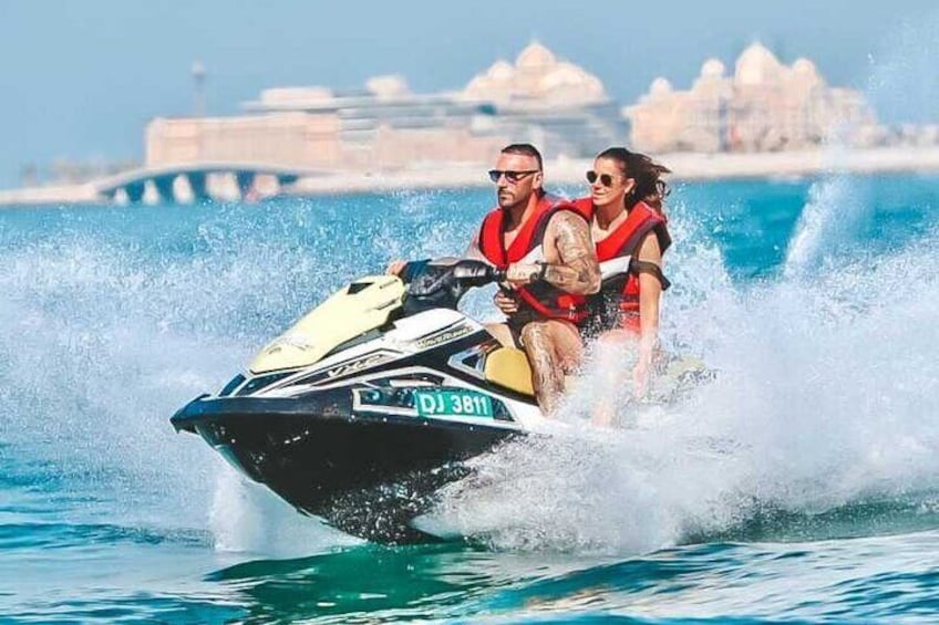 30 Minutes Private Guided Jet Ski 2 Seater in Burj Al Arab