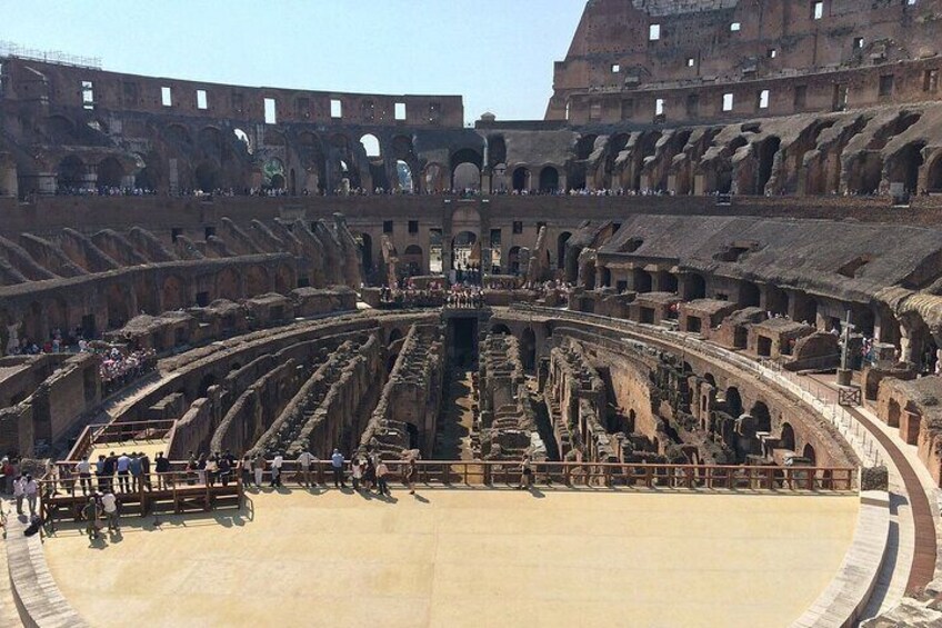 Rome Private Colosseum Arena Tour