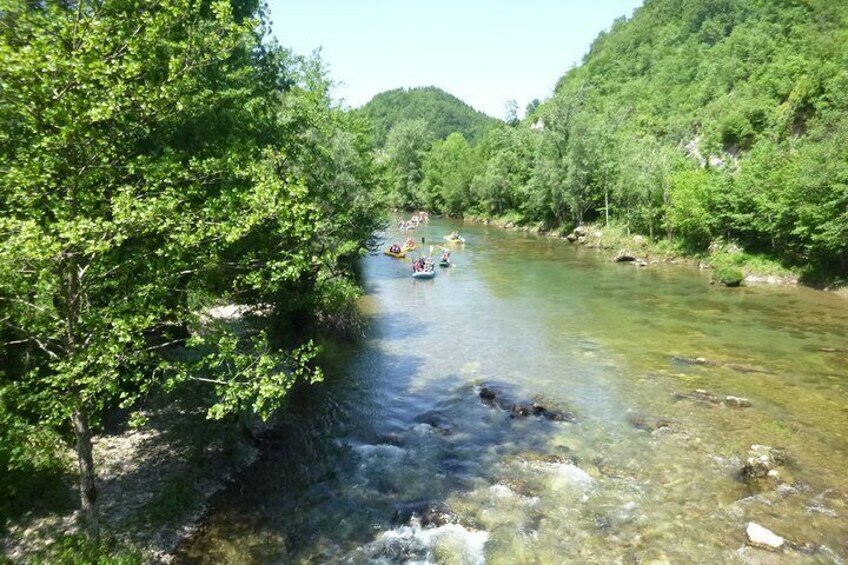 Rafting and Kayaking Adventure in River Kupa