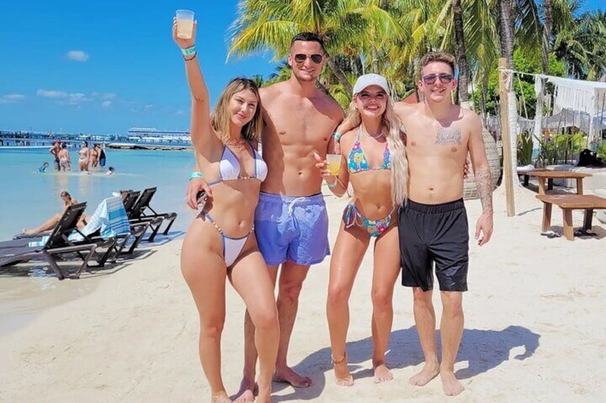Exclusive Only Adults Experience at Isla Mujeres! Catamaran Tour