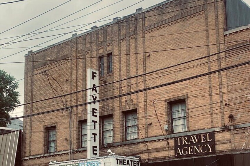 The historic Fayette Theater—home to a very shy ghost! 