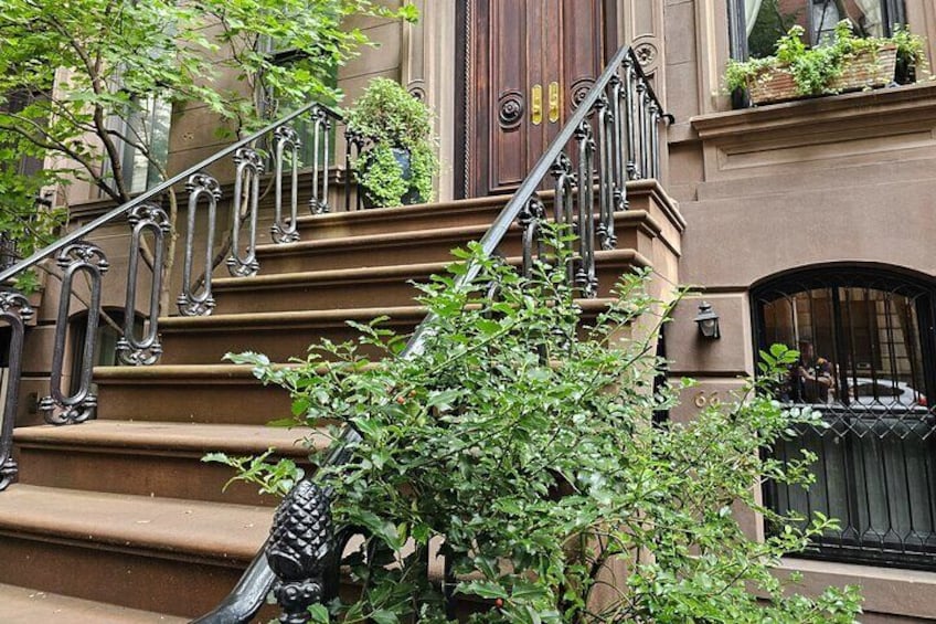 Carrie Bradshaw's stoop from Sex & The City!