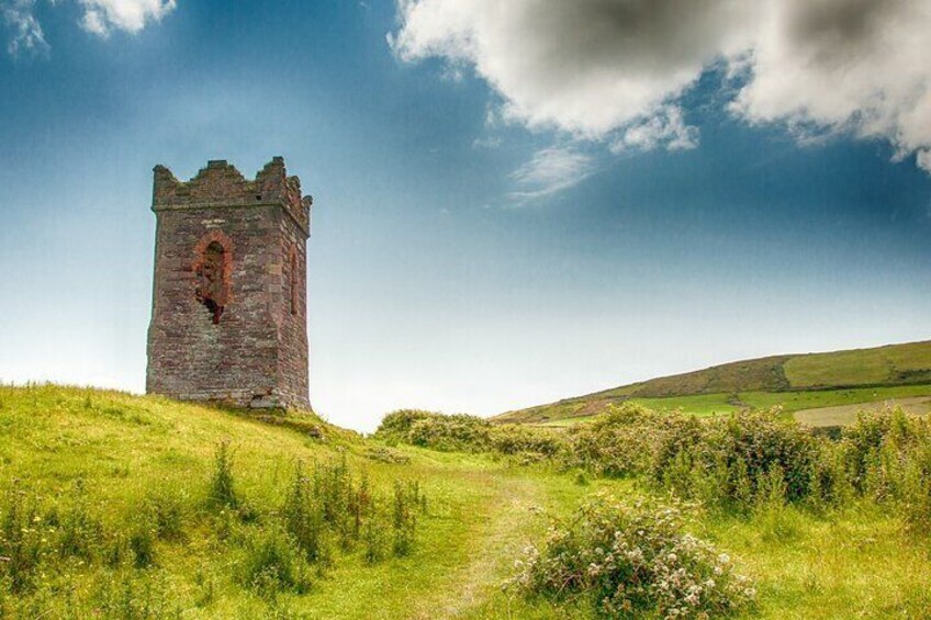 Hussey's Folley is an empty 2-story shell of a tower built in 1845.