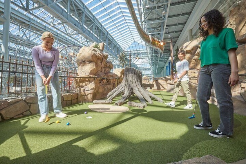 Moose Mountain Adventure Golf in Mall of America