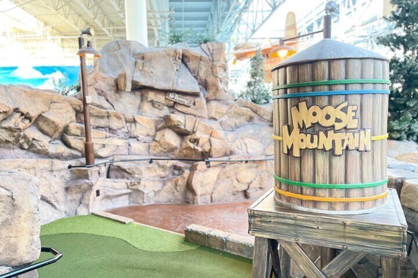 Moose Mountain Adventure Golf in Mall of America