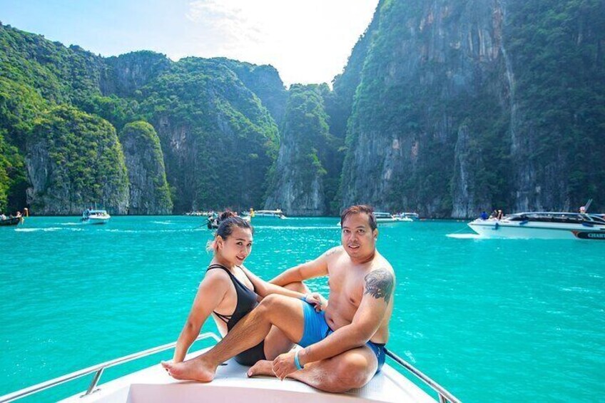 Phi Phi & Khai Private Speedboat Tour From Phuket with Transfer