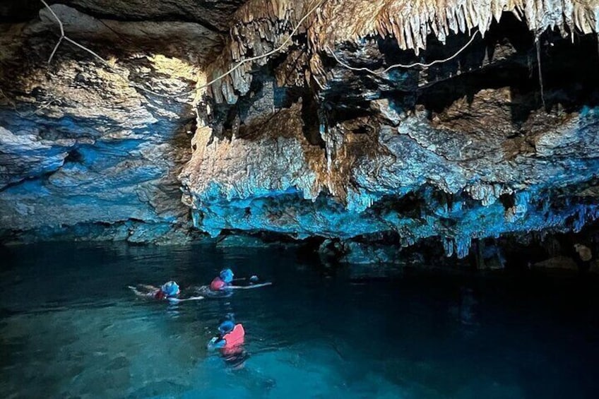 Swim & Explore 3 Lovely Cenotes in One Tour! From Riviera Maya