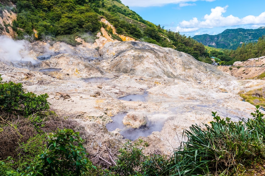 Sulfur Springs & Mud Baths Tour with Private Transportation