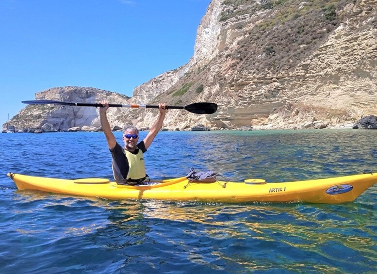 Picture 5 for Activity Cagliari: Guided Kayak Excursion in the Gulf of Cagliari