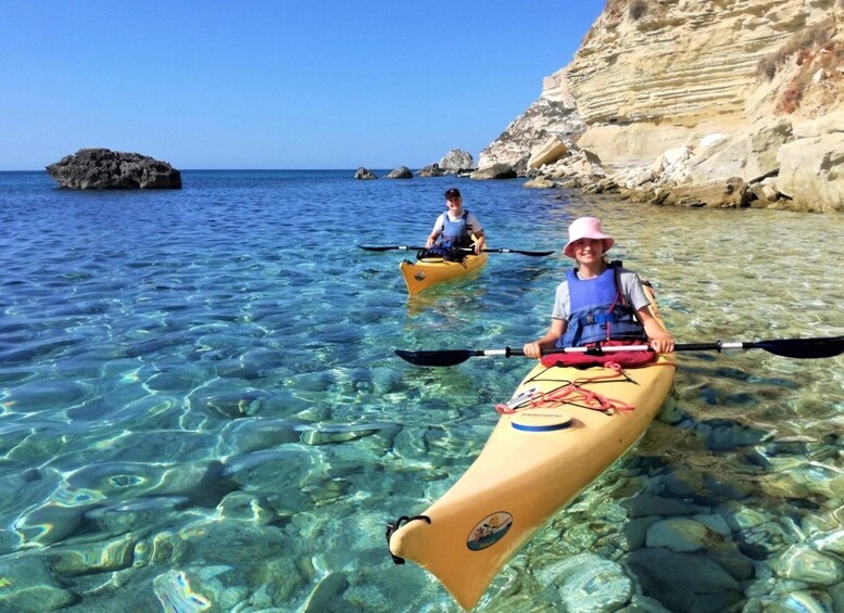 Picture 3 for Activity Cagliari: Guided Kayak Excursion in the Gulf of Cagliari