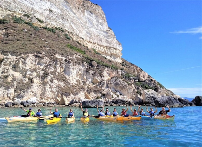 Cagliari: Guided Kayak Excursion in the Gulf of Cagliari