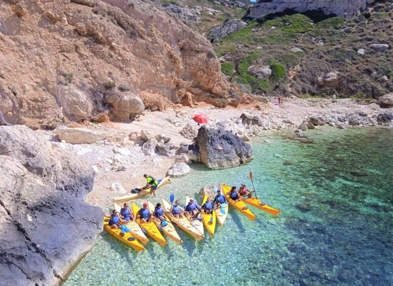 Picture 1 for Activity Cagliari: Guided Kayak Excursion in the Gulf of Cagliari