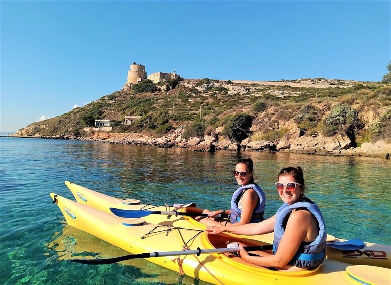 Picture 6 for Activity Cagliari: Guided Kayak Excursion in the Gulf of Cagliari