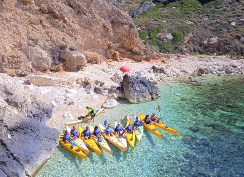 Picture 1 for Activity Cagliari: Guided Kayak Excursion in the Gulf of Cagliari