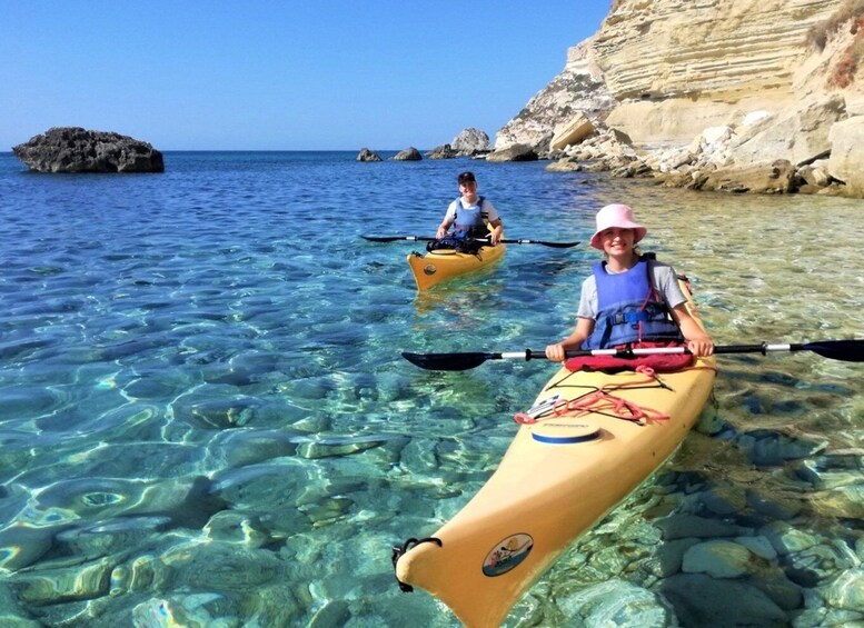 Picture 3 for Activity Cagliari: Guided Kayak Excursion in the Gulf of Cagliari