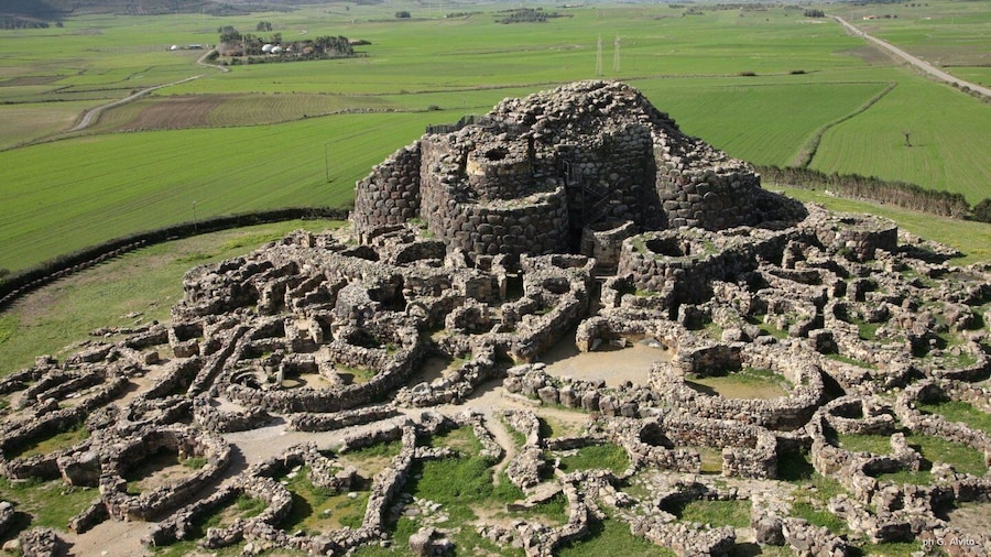 From Cagliar: Tour to the nuraghe of Barumini & Casa Zapata