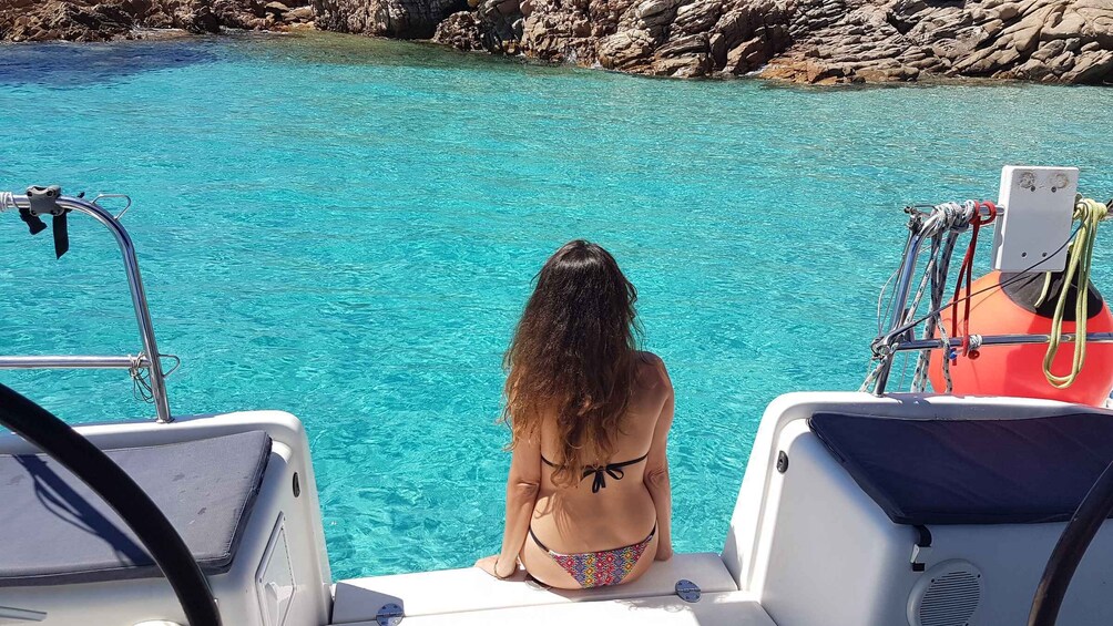 Picture 2 for Activity From Santa Teresa: Sailboat Tour to Corsica with Lunch
