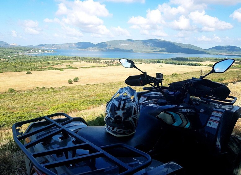 Picture 5 for Activity Alghero: Guided Quad Tour with Swim Stop