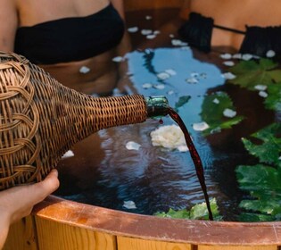 Vinothérapie dans un domaine viticole de la Gallura avec dégustation de vin...