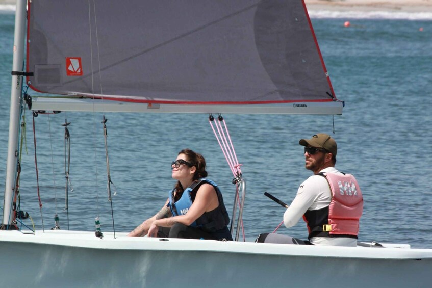 Cagliari: Guided Beginners Sailing Class Excursion