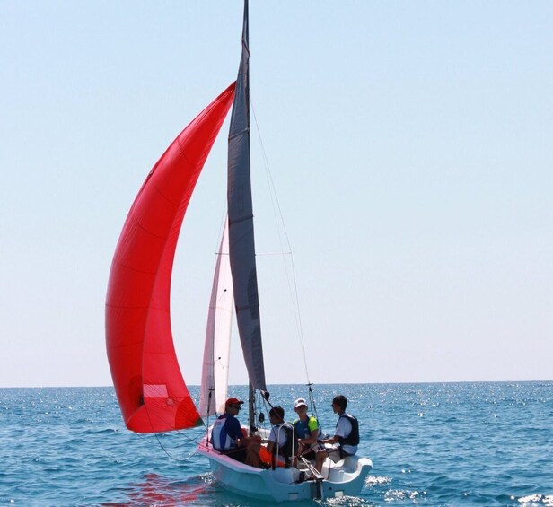 Picture 5 for Activity Cagliari: Guided Beginners Sailing Class Excursion