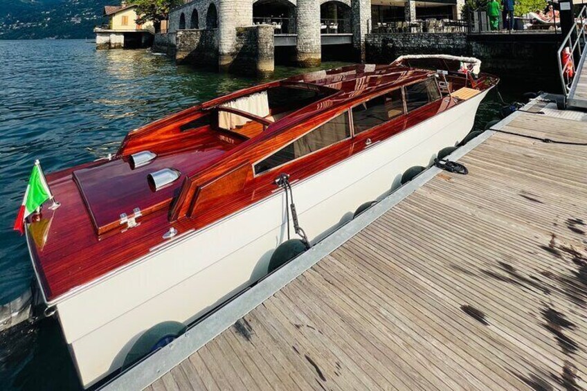 Private boat tour on Lake Como