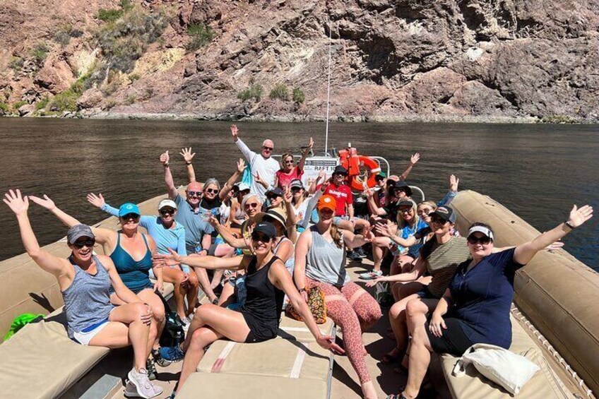 1.5 Hour Guided Raft Tour at Base of Hoover Dam With Transport