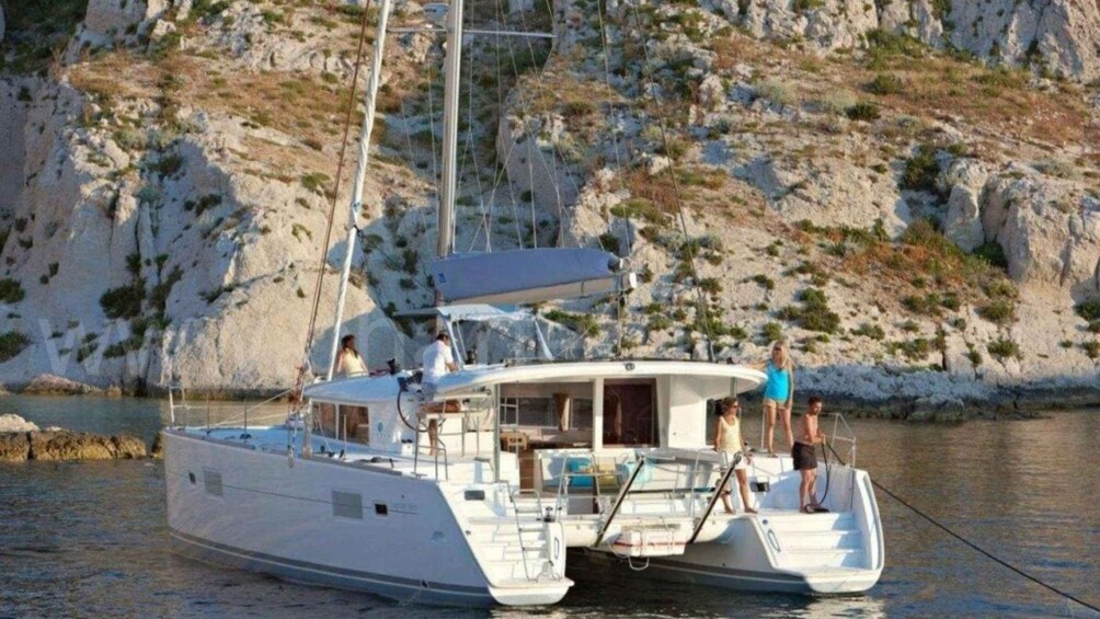 From Cannigione: La Maddalena Archipelago Catamaran Tour