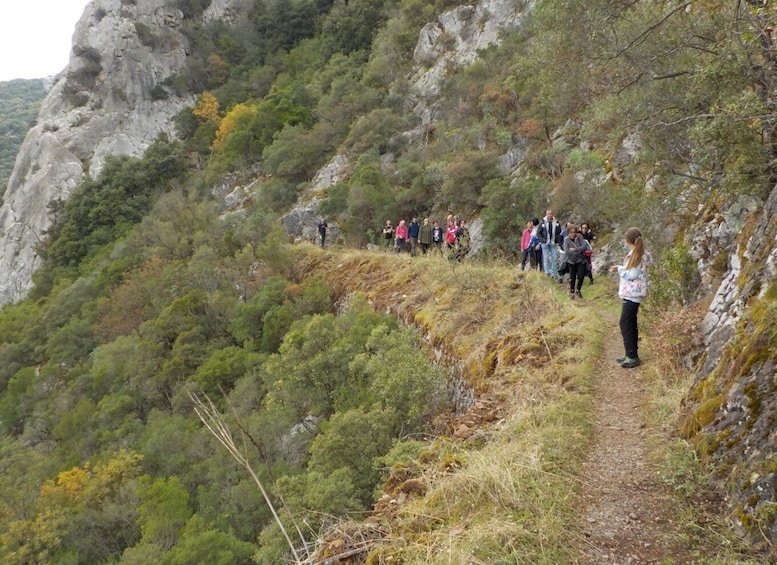 Domusnovas: Vagoni Path Hiking Tour with San Giovanni Cave