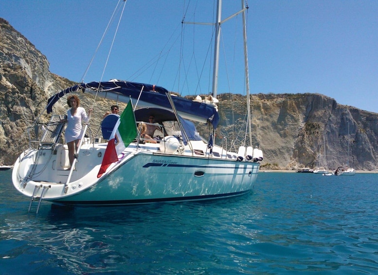 Porto San Paolo: Tavolara Island Sailboat Cruise with Lunch