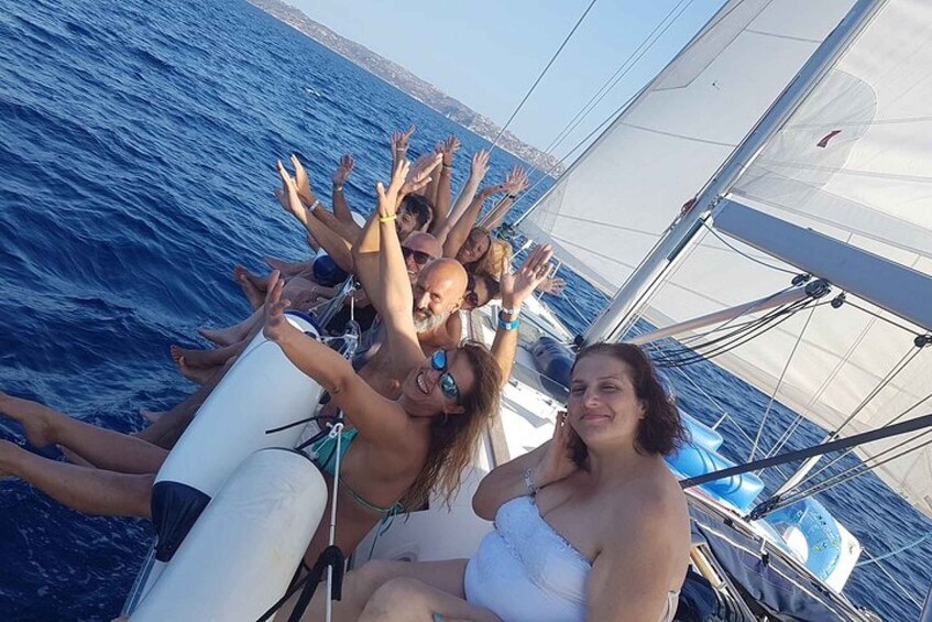 Picture 9 for Activity Porto San Paolo: Tavolara Island Sailboat Cruise with Lunch
