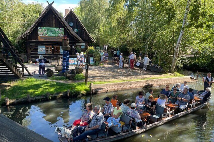 Spreewald excursion with biosphere boat ride