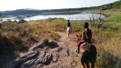 Alghero: Lake Baratz Guided Horseback Ride