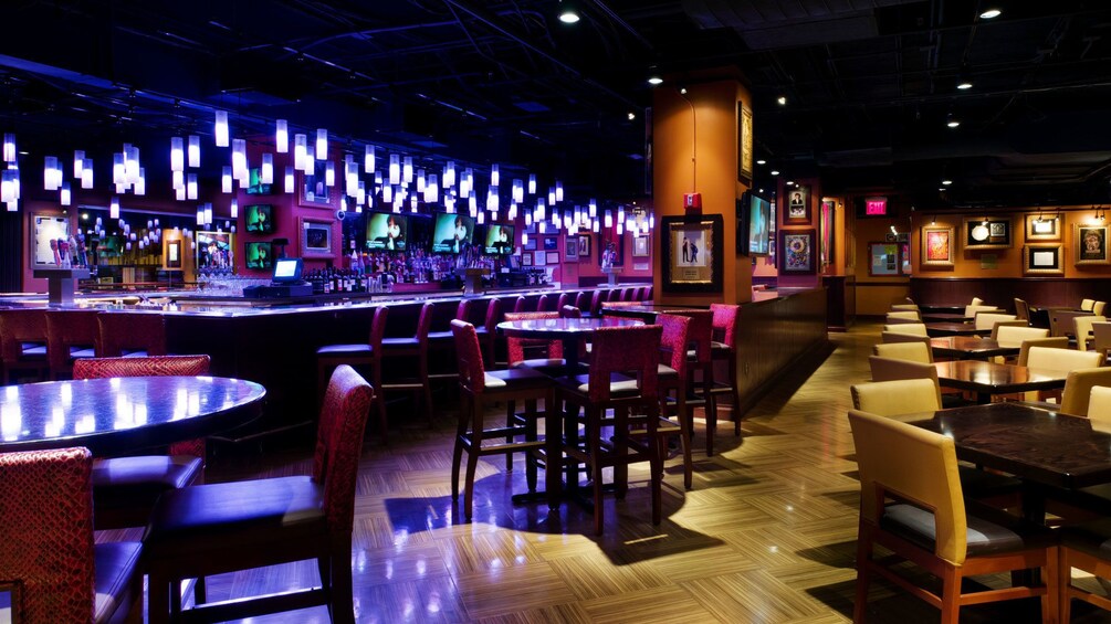 Hard Rock Cafe bar in New York