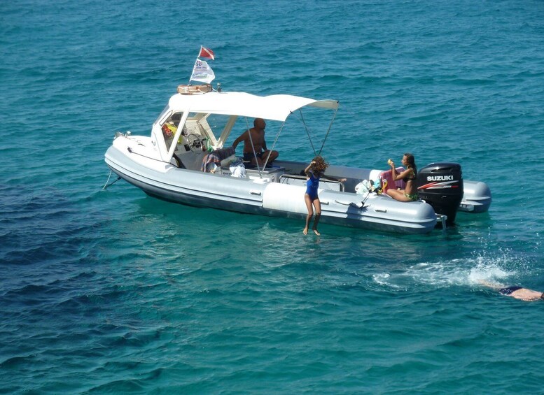 Picture 3 for Activity From Olbia: Dinghy Tour with Snorkeling to Tavolara Island