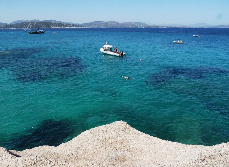 Picture 9 for Activity From Olbia: Dinghy Tour with Snorkeling to Tavolara Island