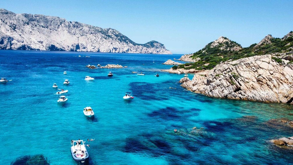 Picture 1 for Activity From Olbia: Dinghy Tour with Snorkeling to Tavolara Island