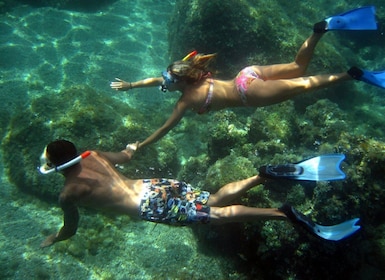 Von Olbia aus: Schlauchboot-Tour mit Schnorcheln zur Insel Tavolara