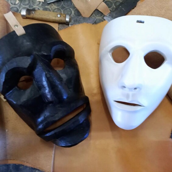 Picture 7 for Activity Mamoiada: Visit to a mask artisan's laboratory