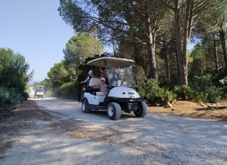 Alghero: Tour by golf car in Porto Conte Park