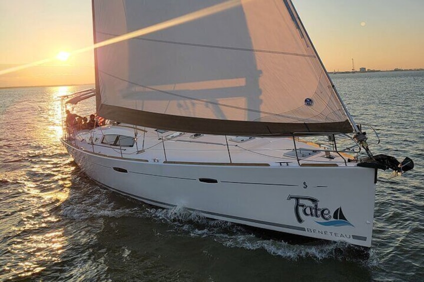 Private Luxury Sailing Charters on Fate, BYOB or Catering