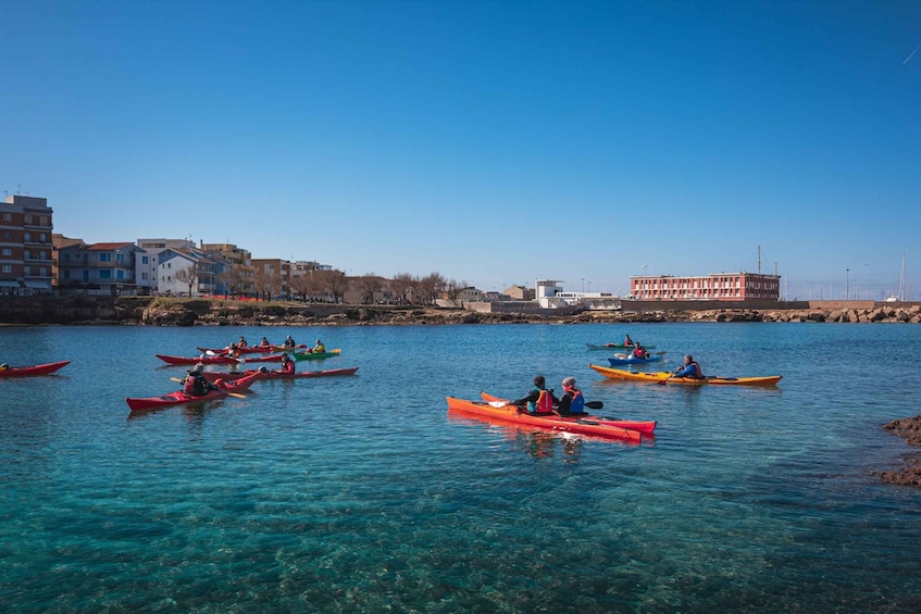 Porto Torres: Guided Kayaking Excursion